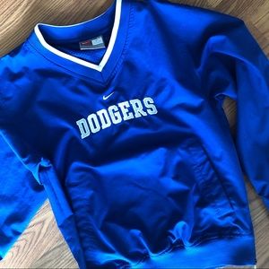 Nike dodgers pullover windbreaker